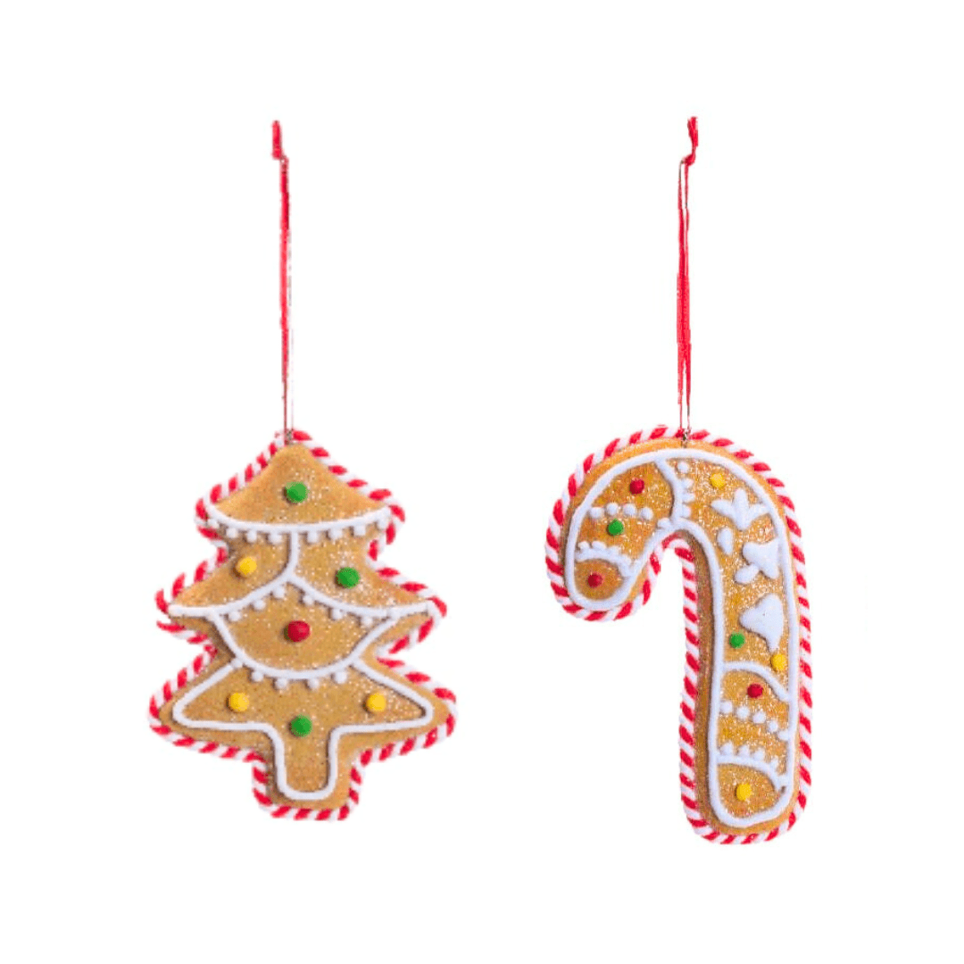 Biscoitos de Natal Enfeite Pendente para Árvore 4pcs