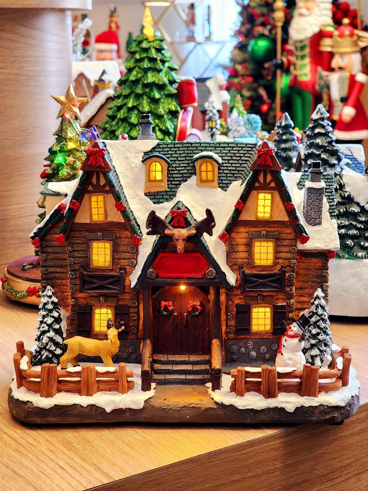 CENÁRIO VILA NATALINA CHALÉ NEVADO 21CM - PRÉ VENDA 2025