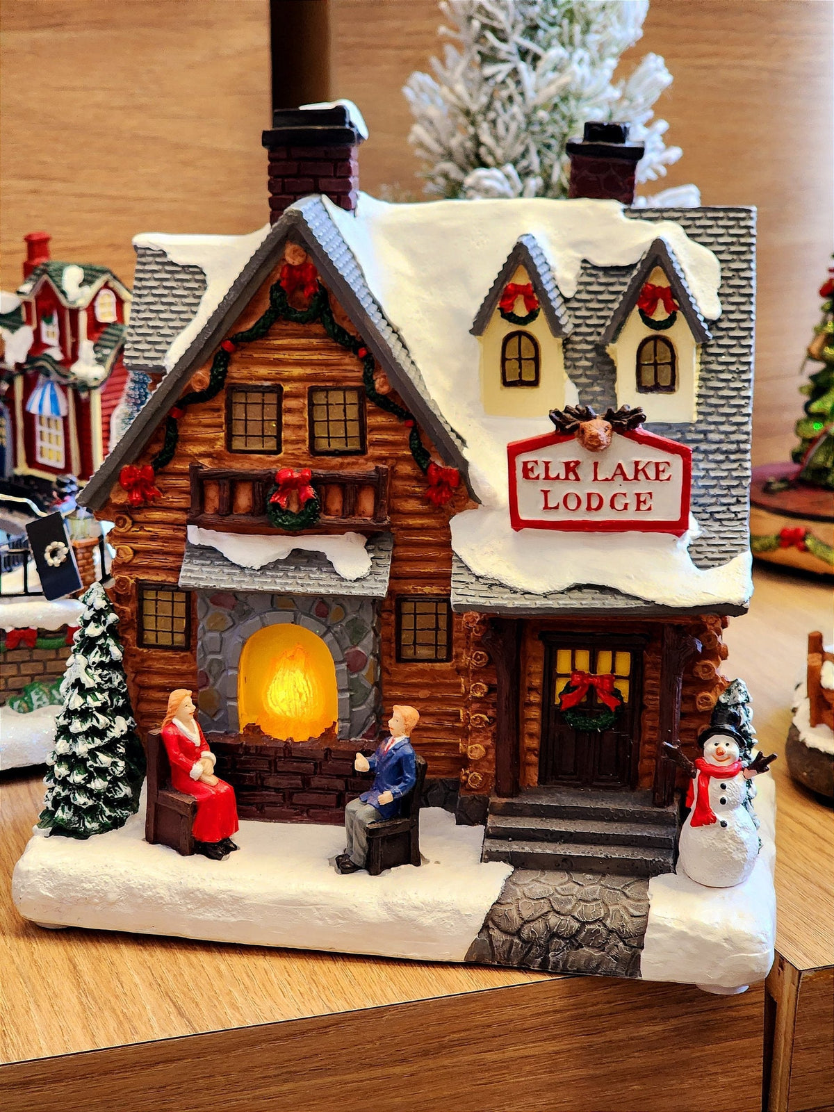 CENÁRIO VILA NATALINA CHALÉ NEVADO 24CM - PRÉ VENDA 2025