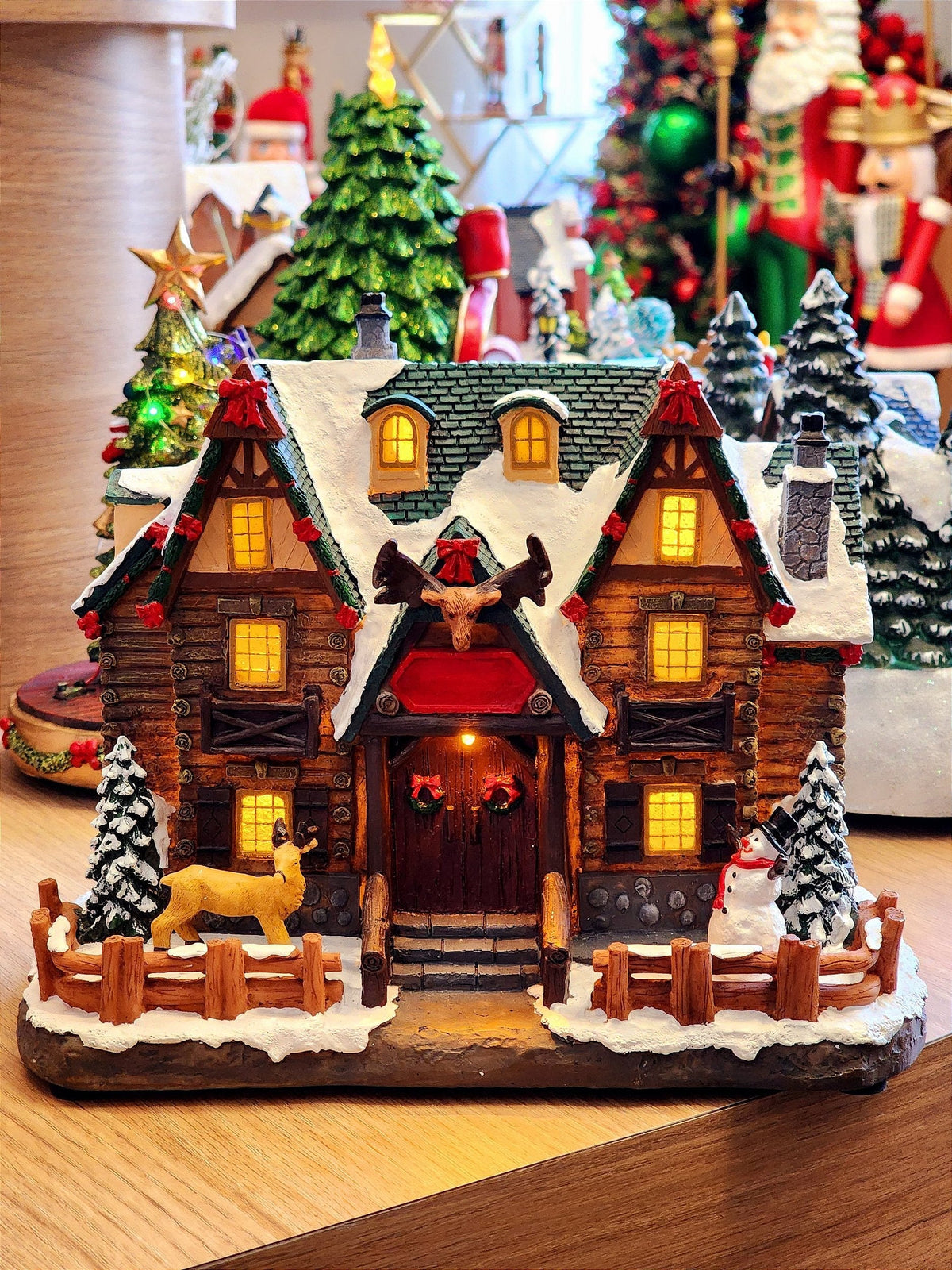 CENÁRIO VILA NATALINA CHALÉ NEVADO 21CM - PRÉ VENDA 2025