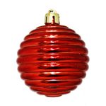 ENFEITE DE ARVORE DE NATAL BOLA PARIS 6CM COM 9 PEÇAS - NIAZITEX