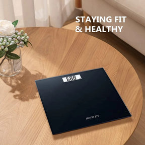 Balança Digital de Vidro Temperado com LCD