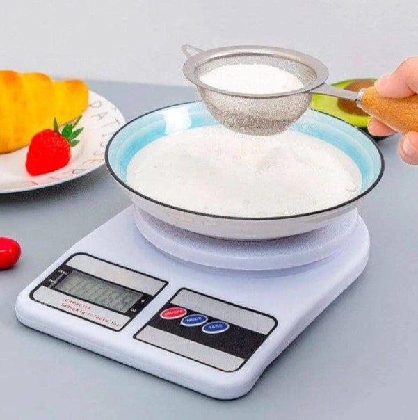 Balança Digital de Cozinha 10kg com Precisão de 1g