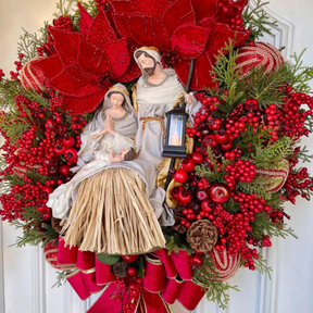 Guirlanda da Sagrada Família com LED – 65cm