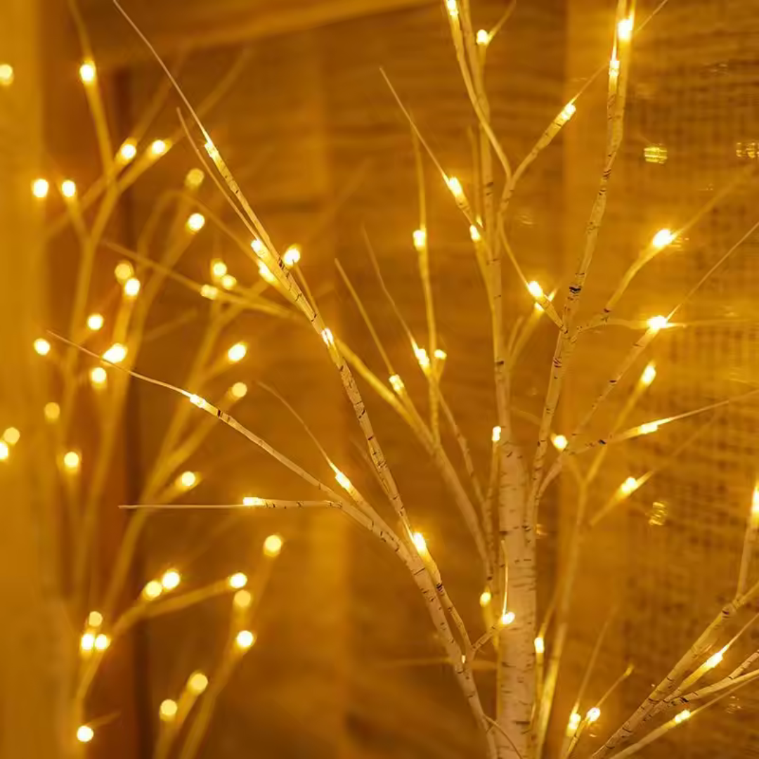 Árvore Luminosa de Bétula LED – Para Decoração de Ambientes e Eventos