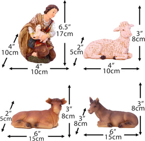 Presépio Tradicional Sagrada Família – 11 Peças (21 -32 cm)