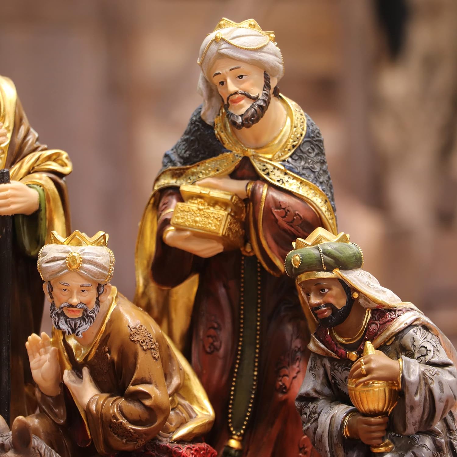 Presépio Tradicional Sagrada Família – 11 Peças (21 -32 cm)