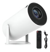 Mini Projetor Portátil 4k Android Full Hd Smart Wifi Cinema Cor Branco