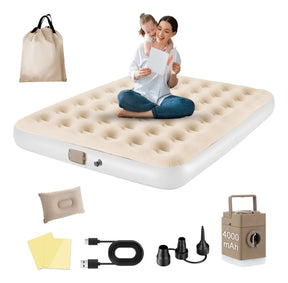 Colchão Inflável Queen com 2 Travesseiro