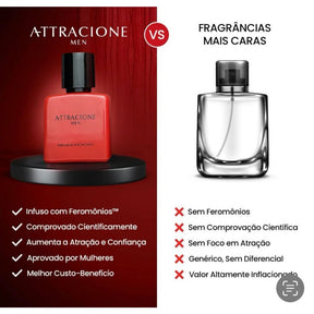 Attracione Men (Perfume Masculino com Feromônios Ativados)