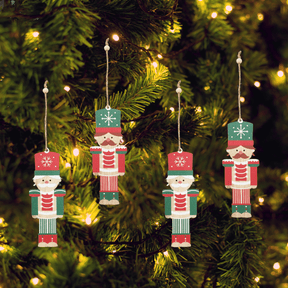 Enfeite de Natal Soldado Chumbo 6pcs