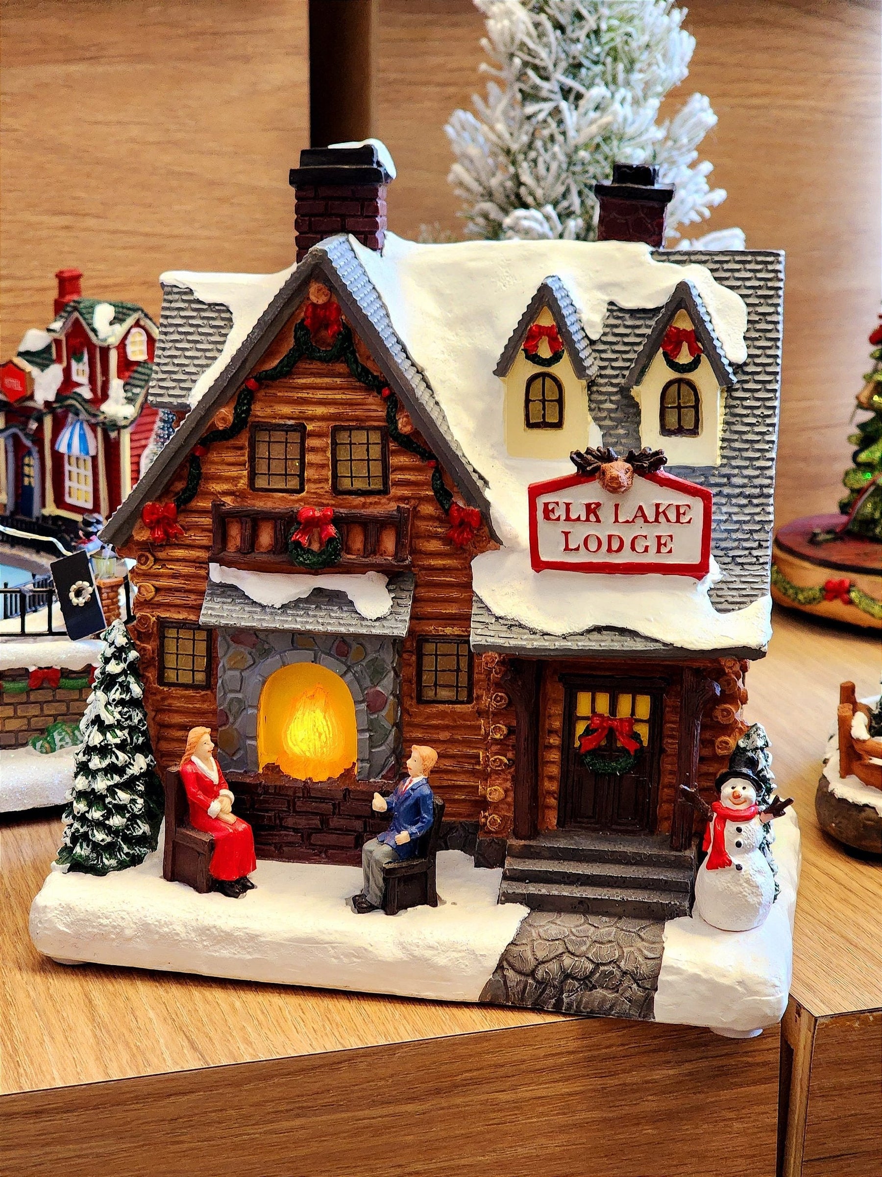 CENÁRIO VILA NATALINA CHALÉ NEVADO 24CM  - PRÉ VENDA 2025