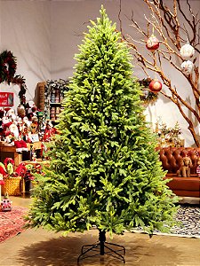 ÁRVORE PINHEIRO SUPER REALISTA DIAMOND 1.029 GALHOS 2,40CM