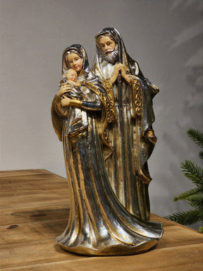 SAGRADA FAMÍLIA METALIZADA 24CM