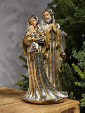 SAGRADA FAMÍLIA METALIZADA 24CM