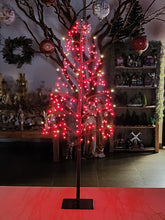 ÁRVORE FIO DE FADA COM 248 LEDS 100CM VERMELHA BIVOLT