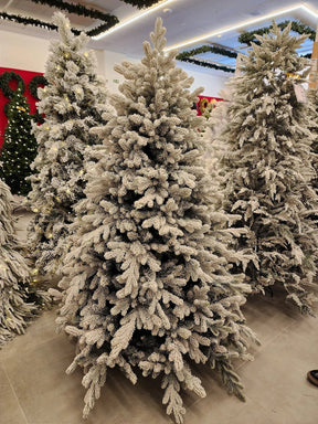 Árvore de Natal Nevada Cancún 2,10m • 1524 Galhos