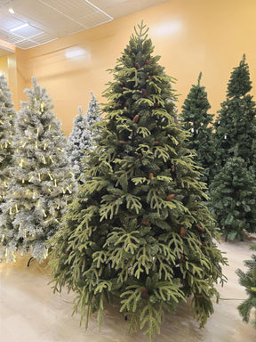 Árvore de Natal Pinheiro Super Realista Santorini 2,10m 4428 Galhos