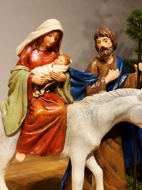 SAGRADA FAMÍLIA EM RESINA 24CM